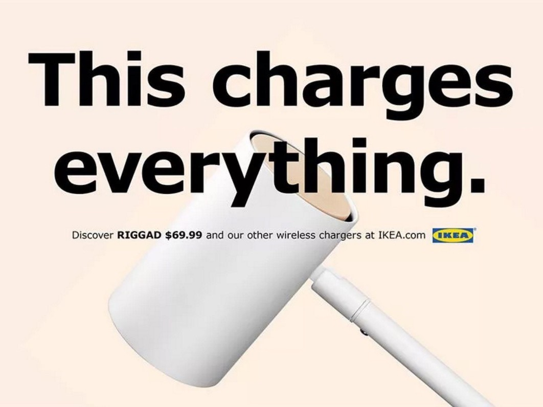 It charges everything