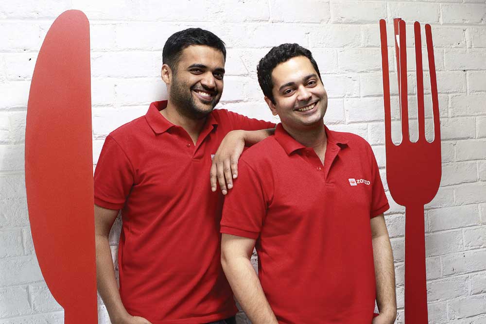 Zomato Co-founders, Deepinder Goyal and Pankaj Chaddah