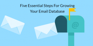 Five Essential Steps For Growing Your Email Database