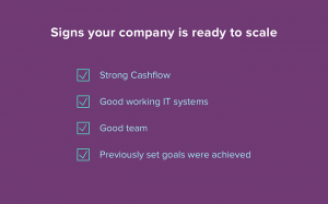 Signs your company is ready to scale