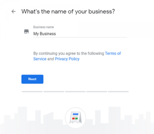 business name