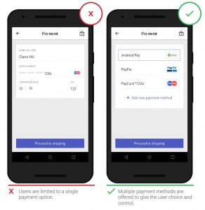 11 Multiple payment methods