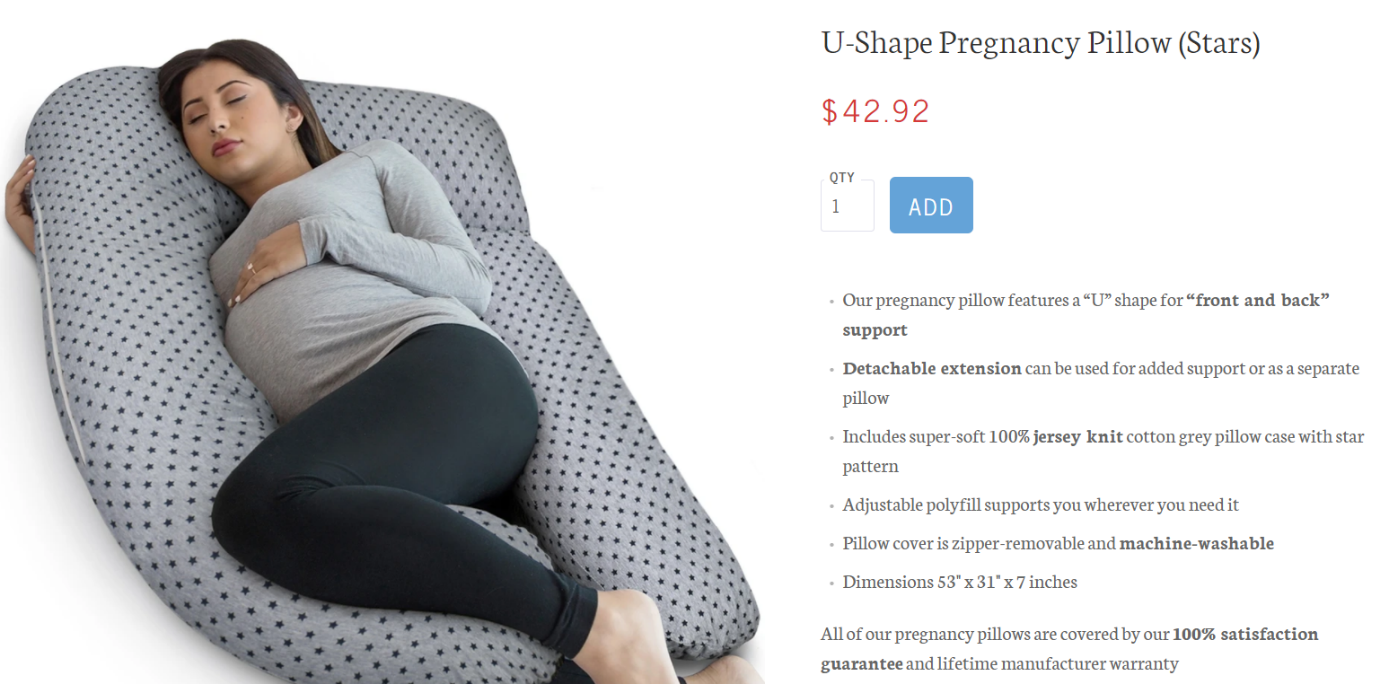 u-shape-pregnancy-pillow-stars