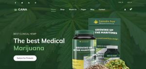 Cana - Marijuana WordPress Theme