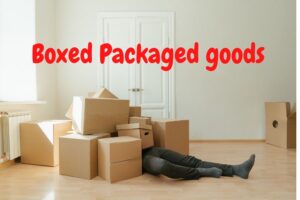 Boxed Packaged goods