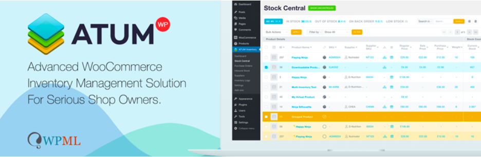 ATUM Inventory Management for WooCommerce