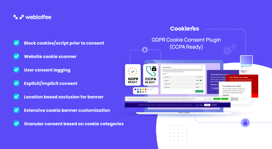 GDPR Cookie Consent Plugin